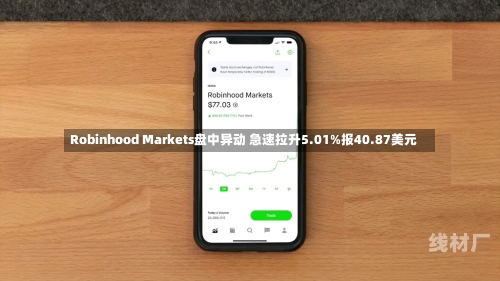 Robinhood Markets盘中异动 急速拉升5.01%报40.87美元