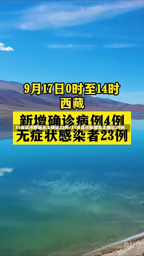 31省区市新增本土确诊22例/31省区市新增本土确诊29例