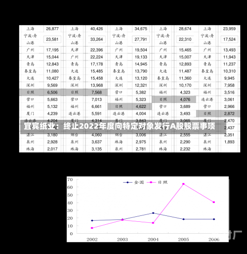 宜宾纸业：终止2022年度向特定对象发行A股股票事项