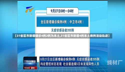 【31省区市新增确诊4例2例为本土,31省区市新增4例本土病例活动轨迹】