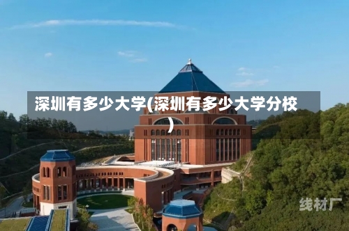 深圳有多少大学(深圳有多少大学分校)