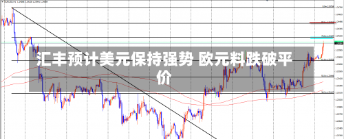 汇丰预计美元保持强势 欧元料跌破平价