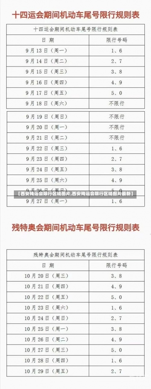 【西安残运会限行区域图片,西安残运会限行区域图片最新】