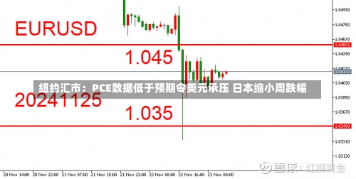 纽约汇市：PCE数据低于预期令美元承压 日本缩小周跌幅