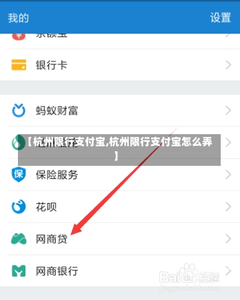 【杭州限行支付宝,杭州限行支付宝怎么弄】