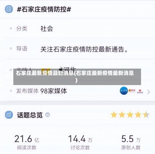 石家庄最新疫情最新消息(石家庄最新疫情最新消息)