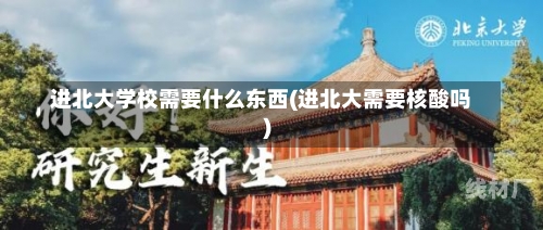 进北大学校需要什么东西(进北大需要核酸吗)