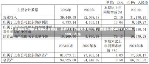 机构称科创板公司将不断崛起，具有较高的活力及成长性，借道科创50ETF（588000）布局