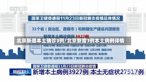 北京新增本土确诊3例/北京新增3例本土病例详情