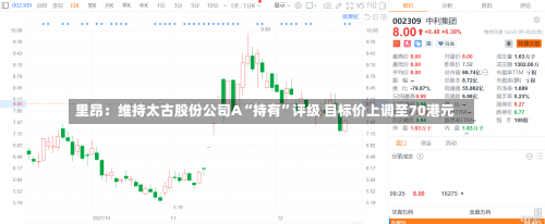 里昂：维持太古股份公司A“持有”评级 目标价上调至70港元