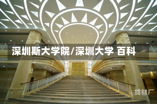 深圳斯大学院/深圳大学 百科