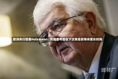 欧洲央行管委Holzmann：可能会考虑在下次降息前等待更长时间