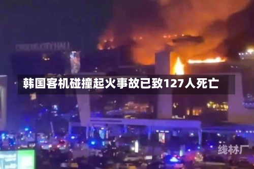 韩国客机碰撞起火事故已致127人死亡