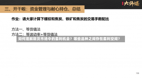 如何理解期货市场中的套利机会？哪些品种之间存在套利空间？