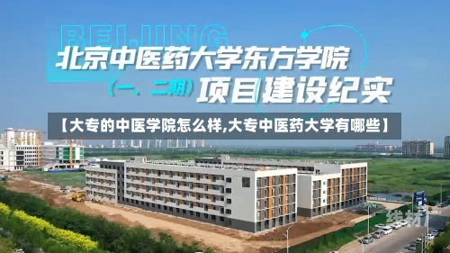 【大专的中医学院怎么样,大专中医药大学有哪些】