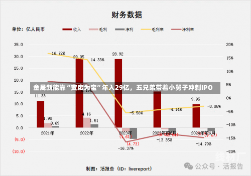 金晟新能靠“变废为宝”年入29亿，五兄弟带着小舅子冲刺IPO