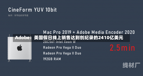 Adobe：美国假日线上销售达到创纪录的2410亿美元