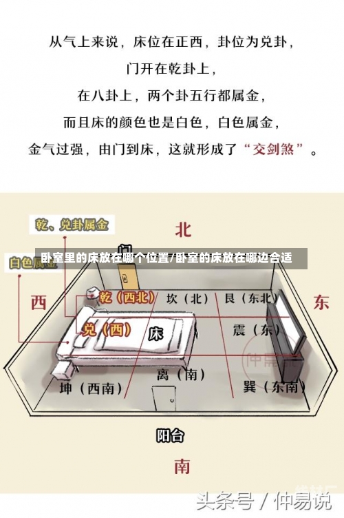 卧室里的床放在哪个位置/卧室的床放在哪边合适