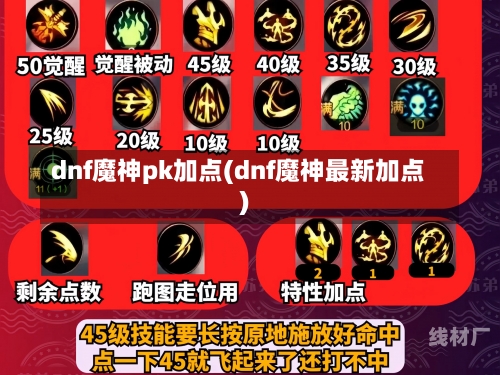 dnf魔神pk加点(dnf魔神最新加点)