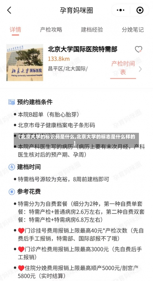 【北京大学的标识码是什么,北京大学的标志是什么样的】