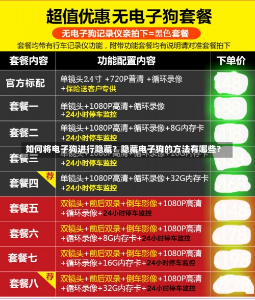 如何将电子狗进行隐藏？隐藏电子狗的方法有哪些？