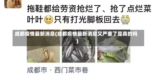 成都疫情最新消息(成都疫情最新消息又严重了是真的吗)