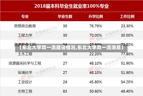 【东北大学双一流建设情况,东北大学双一流消息】