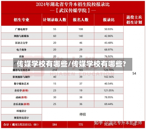 传媒学校有哪些/传媒学校有哪些?