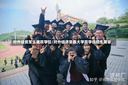 对外经贸怎么退双学位/对外经济贸易大学双学位招生简章