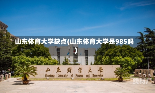 山东体育大学缺点(山东体育大学是985吗)