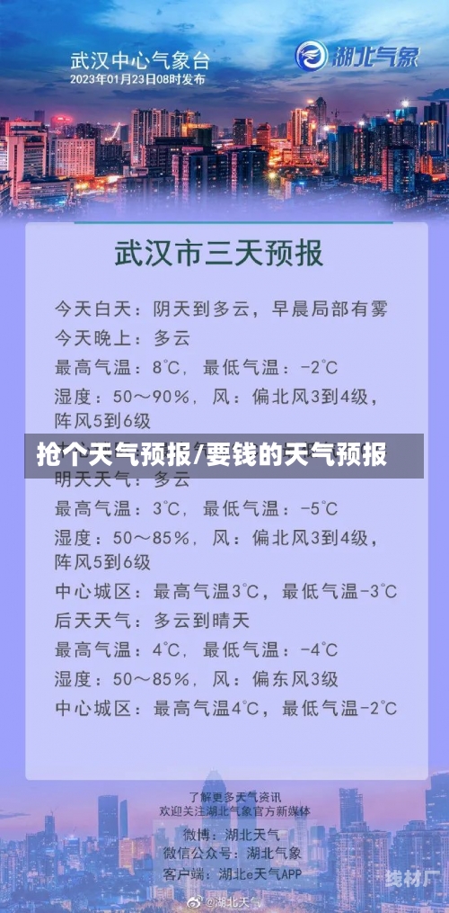 抢个天气预报/要钱的天气预报