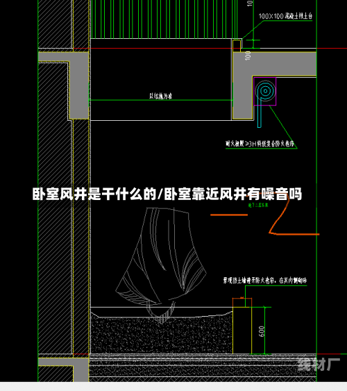 卧室风井是干什么的/卧室靠近风井有噪音吗