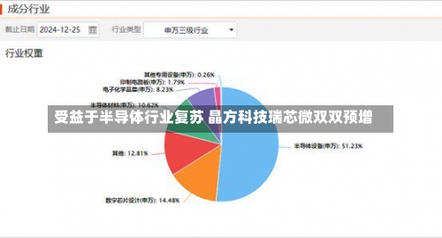 受益于半导体行业复苏 晶方科技瑞芯微双双预增