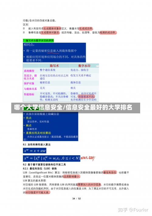 哪个大学信息安全/信息安全最好的大学排名