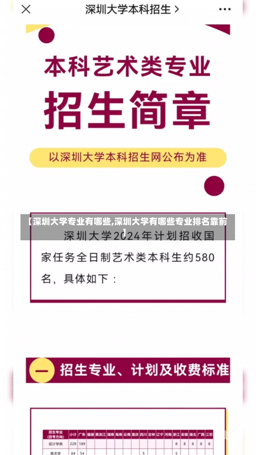 【深圳大学专业有哪些,深圳大学有哪些专业排名靠前】