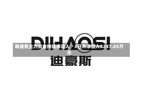 斯迪克主力资金持续净流入，3日共净流入6247.05万元