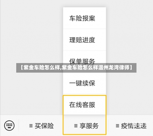 【紫金车险怎么样,紫金车险怎么样温州龙湾律师】